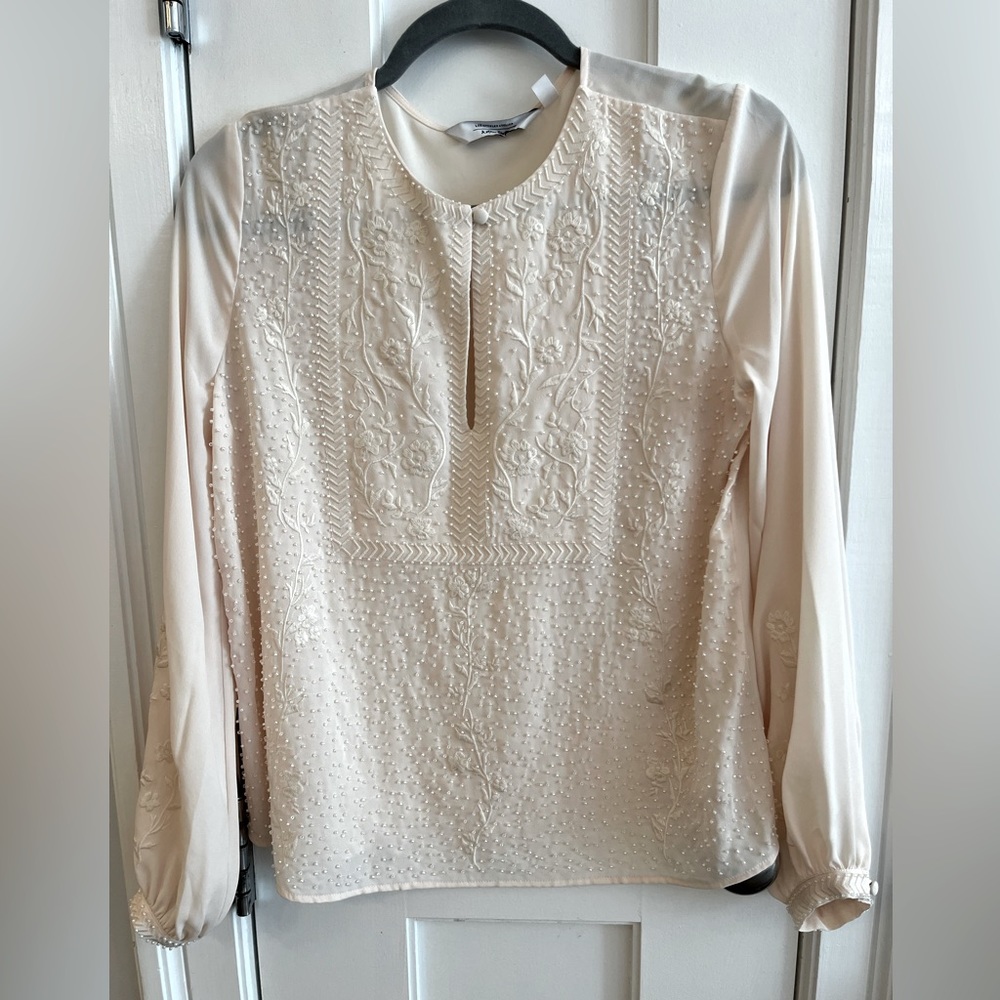 & Other Stories Beaded Blouse